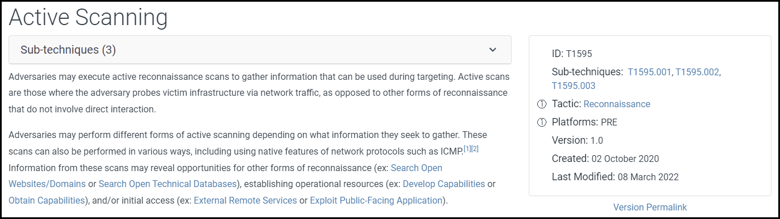 How IT SecOps Detect Active Scanning