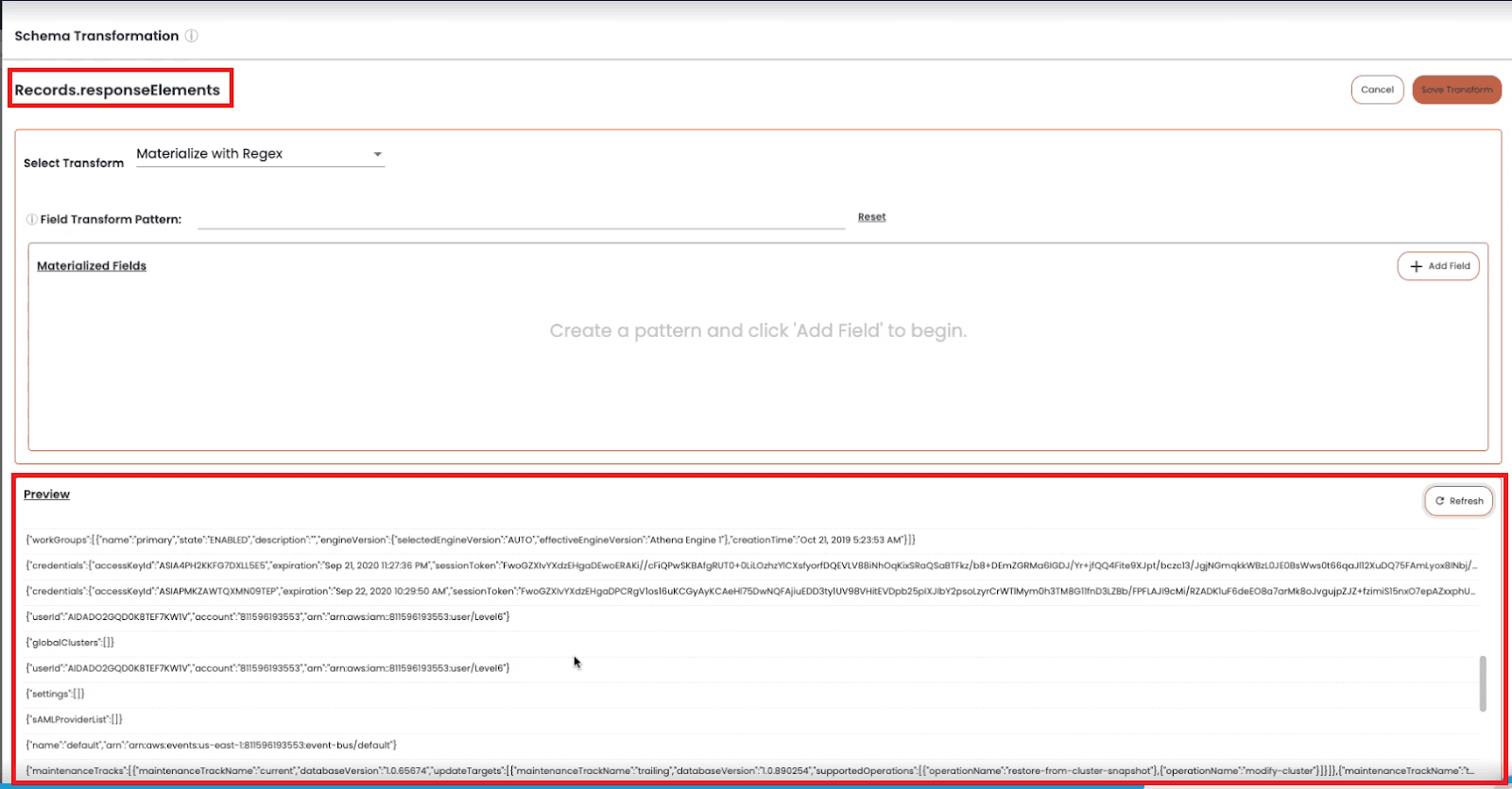 Accessing JSON Fields for Analysis in Kibana