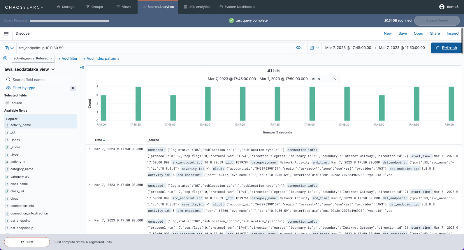 Amazon Security Lake Integration | ChaosSearch